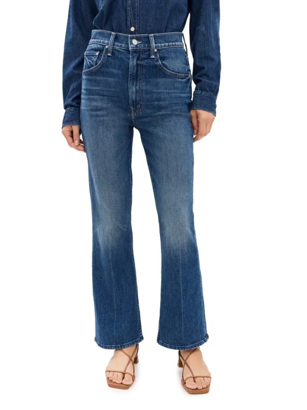 Mother Superior The Scooter Ankle jeans.